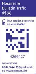 RATP QR codes